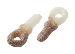 COLA PACIFIERS SOUR 3K